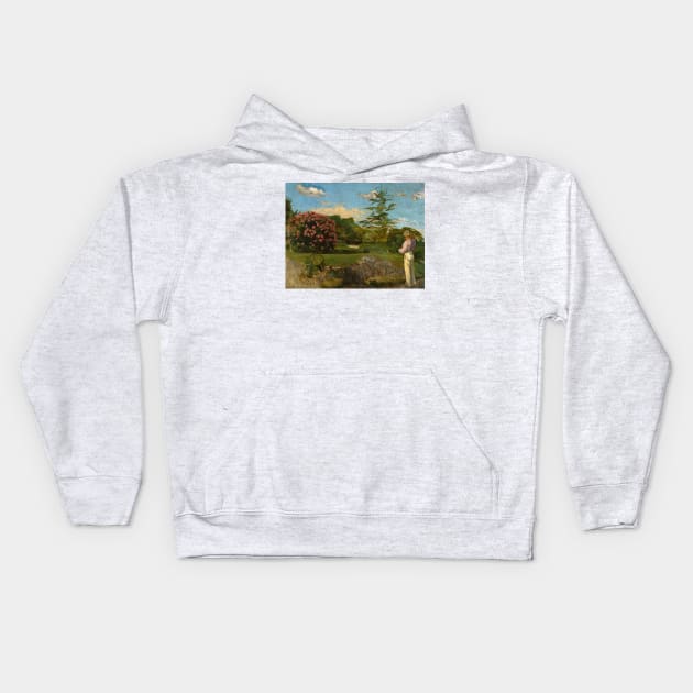 The Little Gardener by Frederic Bazille Kids Hoodie by Classic Art Stall